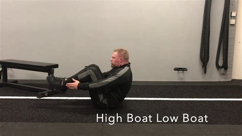 High Boat Low Boat Core Exercises Youtube