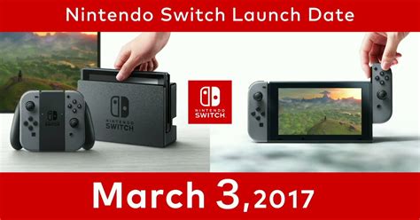 Heres The Nintendo Switch Release Date And Price