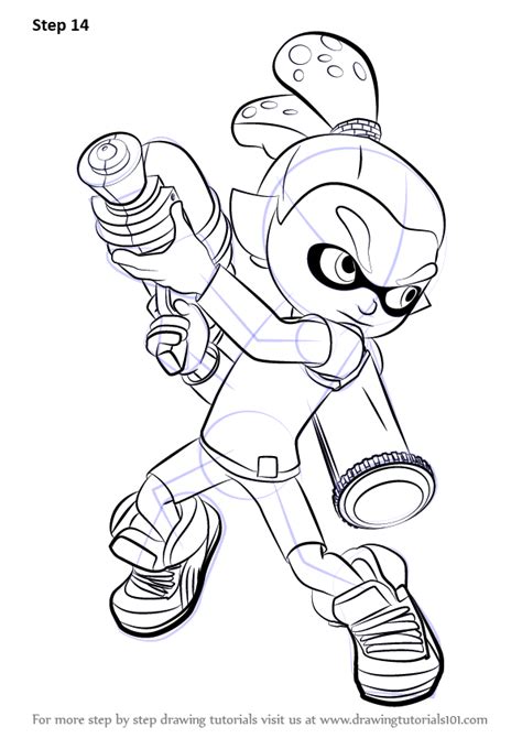 Splatoon 2 octoling coloring pages. Learn How to Draw Inkling Male from Splatoon (Splatoon ...
