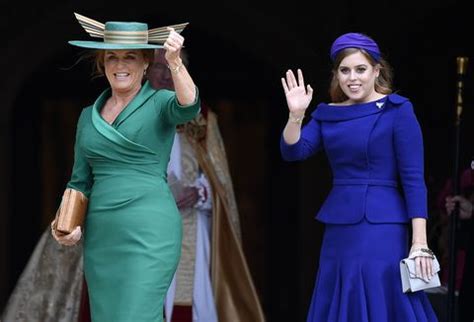 Her royal highness princess eugenie of york, now mrs. See Sarah Ferguson's Dress for Princess Eugenie's Wedding ...