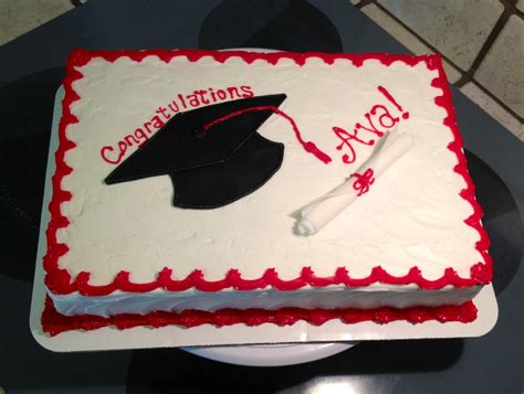 7 Easy Boy Graduation Cakes Photo High School Graduation Cake Ideas