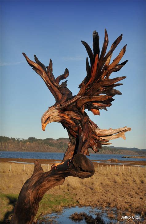 These Gorgeous Sculptures Started As Driftwood On The Beach