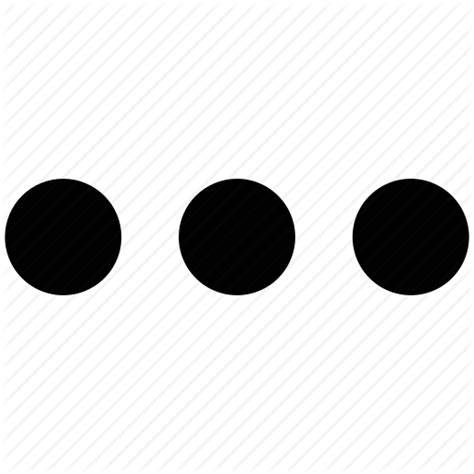 Three Dots Icon 425476 Free Icons Library