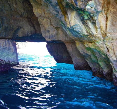 Inside A Cave The Blue Grotto Near Wied Iz Zurrieq Malta Flickr