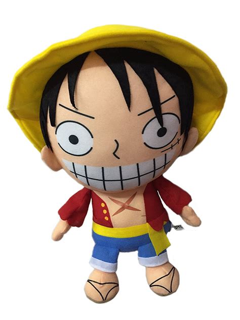 Buy Anime One Piece Monkey D Luffy Soft Plush Stuffed Toy Teddy Doll