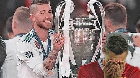 Champions League Real Madrid Sergio Ramos Cutting Response After