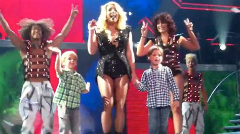 Britney Spears Sons Make Surprise Concert Appearance