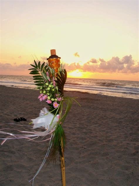 Find last minute deals on wedding hotels in fernandina beach. Tiki Torch for our Sunrise Service Beach Wedding ...