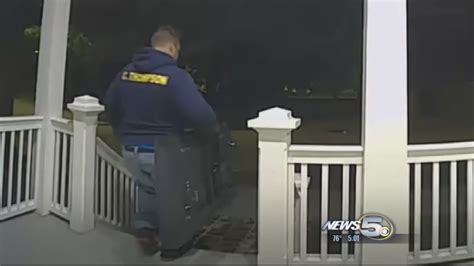 Mpd Arrest Burglar Caught On Camera Breaking Into Home Youtube