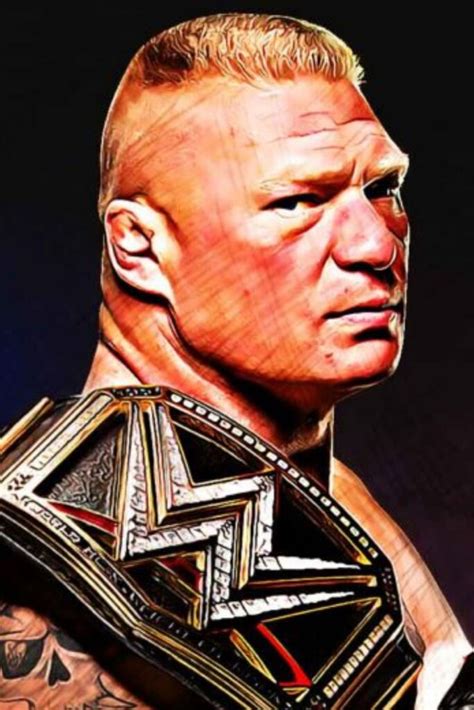 Brock Lesnar American Canadian Professional Wrestler Wwe