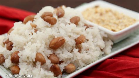 Peanut Sticky Rice Xoi Dau Phong Delicious Easy Recipe With Video