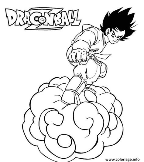 La particularité de dragon ball z: Coloriage Dragon Ball Z 84 Dessin Dragon Ball Z à imprimer