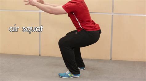 How To The Air Squat Youtube