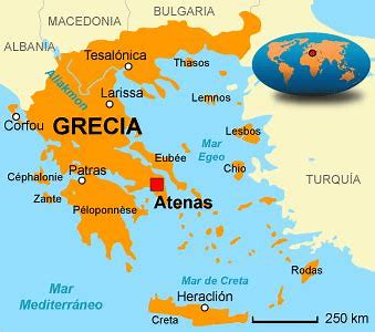 Resultado de imagen de grecia mapa actual