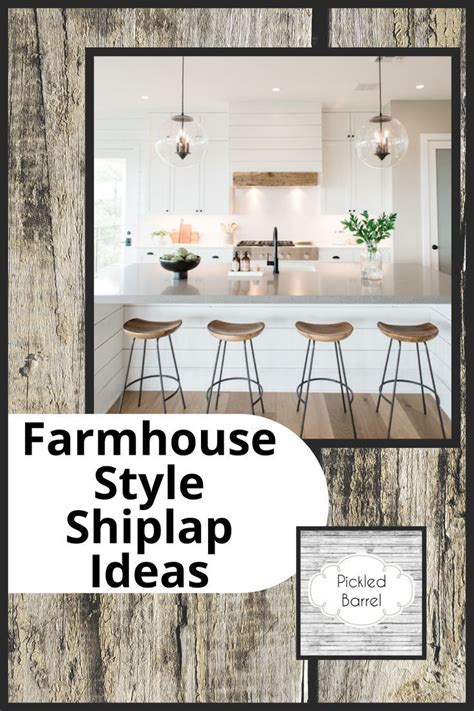 Modern Farmhouse Style Shiplap Ideas Modern Farmhouse Style Home