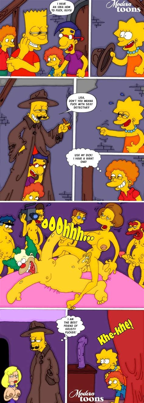Post Bart Simpson Chief Wiggum Edna Krabappel Groundskeeper Willie Krusty The Clown Lisa