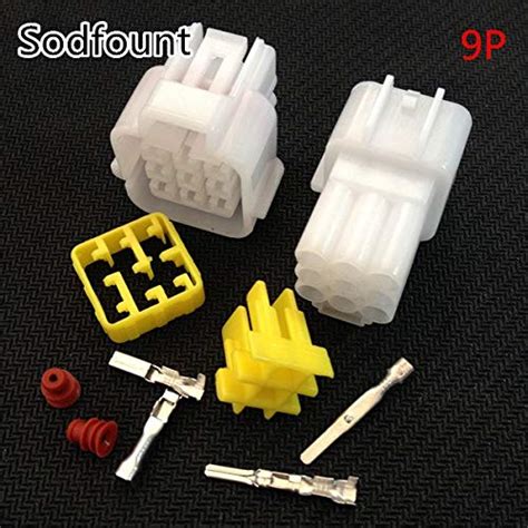 Buy Buyme Yazaki 10 Sets Kit 9 Pin Way Waterproof Electrical Wire