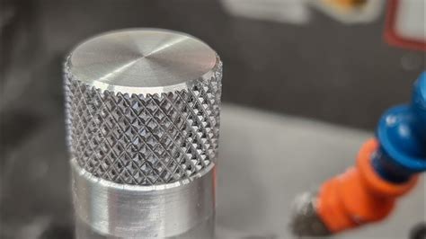 Diamond Knurl Milling With DIY CNC Lathe YouTube