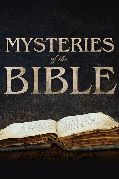 Mysteries Of The Bible Alchetron The Free Social Encyclopedia