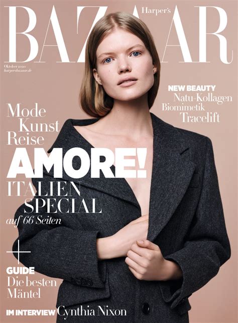 Madeleine Fischer For Harpers Bazaar Germany October 2020 Iconic