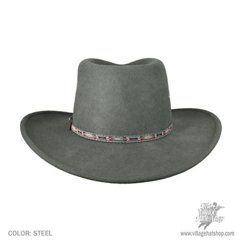 Stetson Elkhorn Crushable Wool Felt Western Hat Cowboy And Western Hats