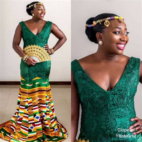 Kente Styles For Ghanaian Bride To Be 40 Beautiful Kente Styles