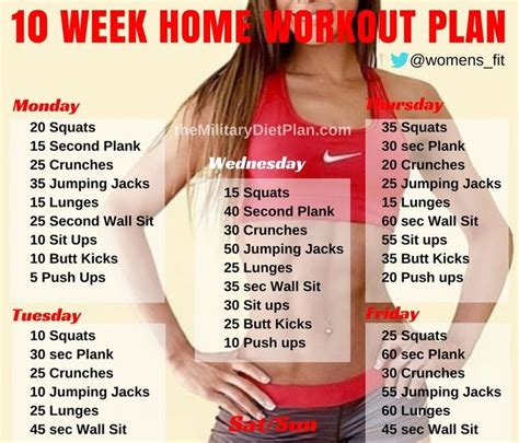 To fight bloating and excessive weight, follow the workout plan below. 10 Week No-gym Home Workout Plan…