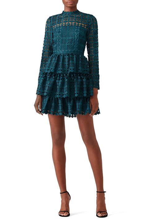 Teal Full Skirt Dress By Slate And Willow For 40 Rent The Runway
