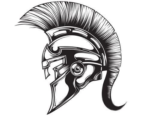 Spartan Helmet Gladiator Warrior Roman Trojan