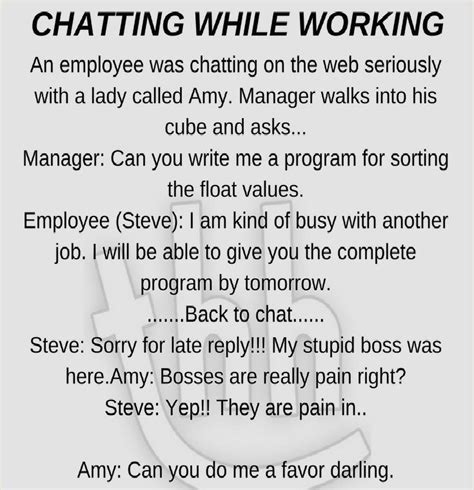 Funny Work Stories