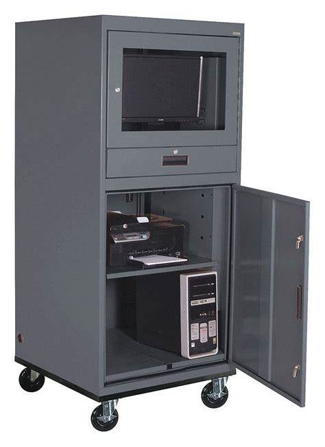 Mobile Computer Cabinet Grainger