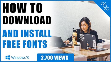 How To Install Free Fonts On Windows Windows Install Fonts