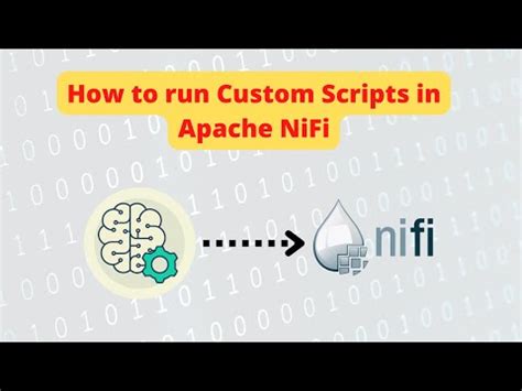 How To Run Custom Scripts In Apache NiFi YouTube