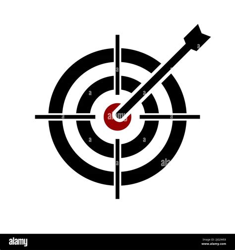 Shooting Target And Crosshair Stock Vector Images Alamy