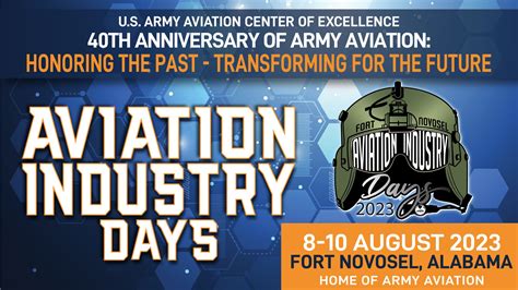 Aviation Industry Days 2023 Ft Novosel US Army MWR