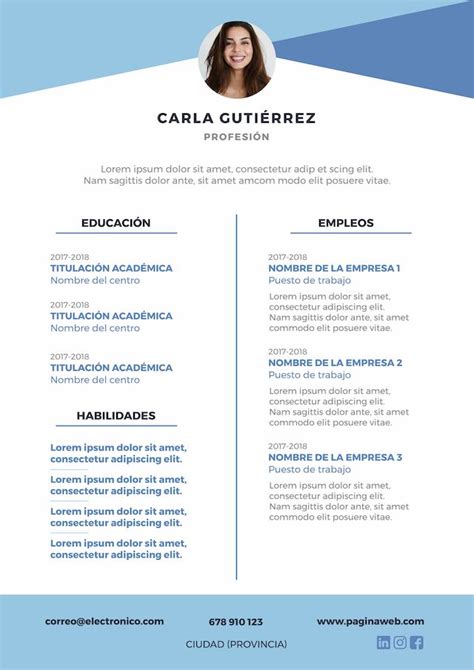 Pin en Curriculums