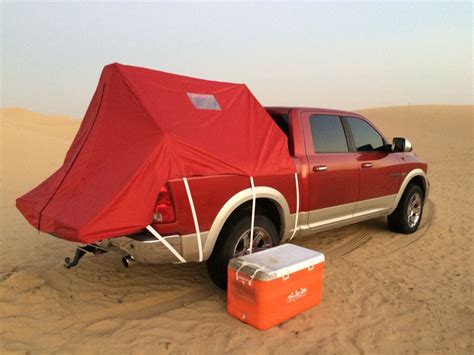 Home Made Truck Tent Truck Tent Diy Camping Custom Trucks Outdoor