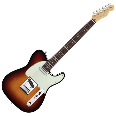 Fender American Deluxe Telecaster Electric Guitar 3 Tone Sunburst At Gear4music