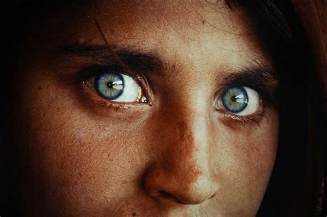 Afghan Girl National Geographic Eyes Ojos Pinterest