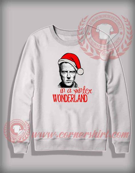 Christopher Walken Christmas Sweatshirt On Sale By