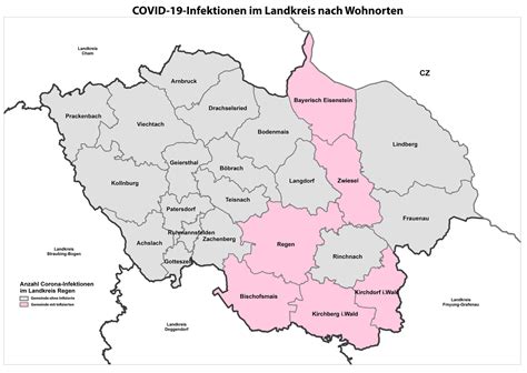 Mit dem klinikum passau, dem staatlichen gesundheitsamt bzw. Landkreis Passau Corona Gemeinden : Interaktive Karte So ...