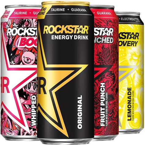 Buy Rockstar Energy Drink Core 4 Flavor Variety Pack 16oz Cans 12