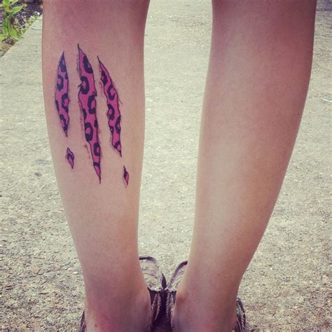 Cheetah Print Scratch Claw Or Tear Tattoo Tattoos