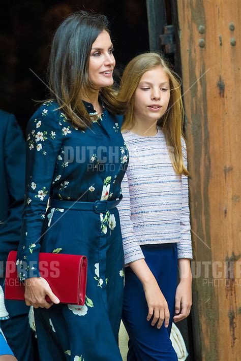 Koningin Letizia En Infanta Sofia Van Spanje Dsc Dutch Press Photo Agency