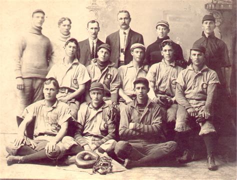 Page County Iowa Clarinda Baseball Team 1890