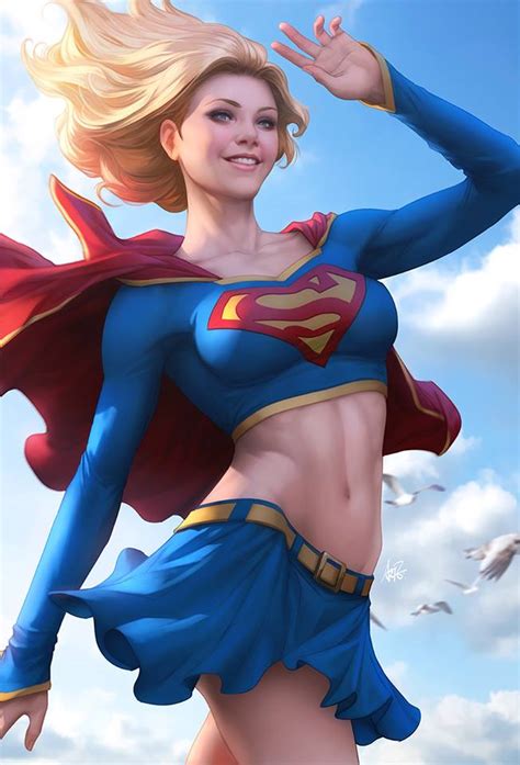 Supergirl Premium Art Print By Stanley Lau — Geektyrant