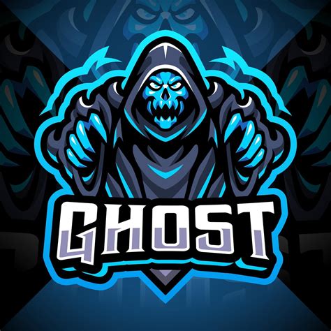 Ghost Esport Mascot Logo Design 2597070 Vector Art At Vecteezy