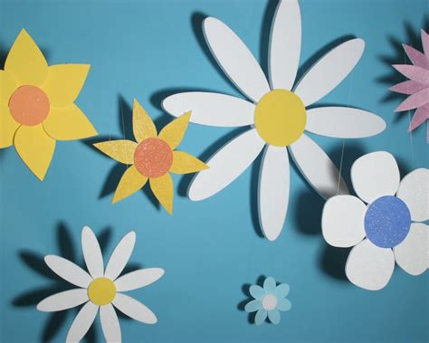 Polystyrene Summer Display Props Flowers Balloons And Clouds