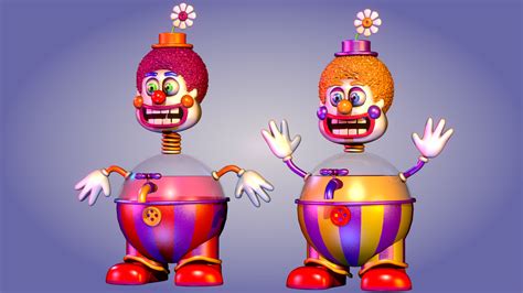 The Clowns Ffps Fnaf 6 Blender By Chuizaproductions F