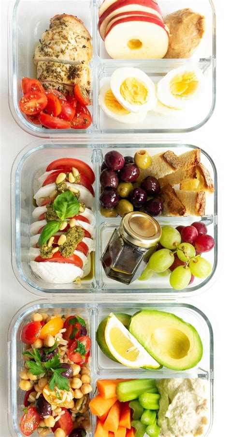 Easy Healthy Lunches Make Ahead Lunches Prepped Lunches Healthy Meal
